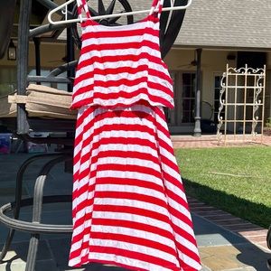 EUC Striped dress